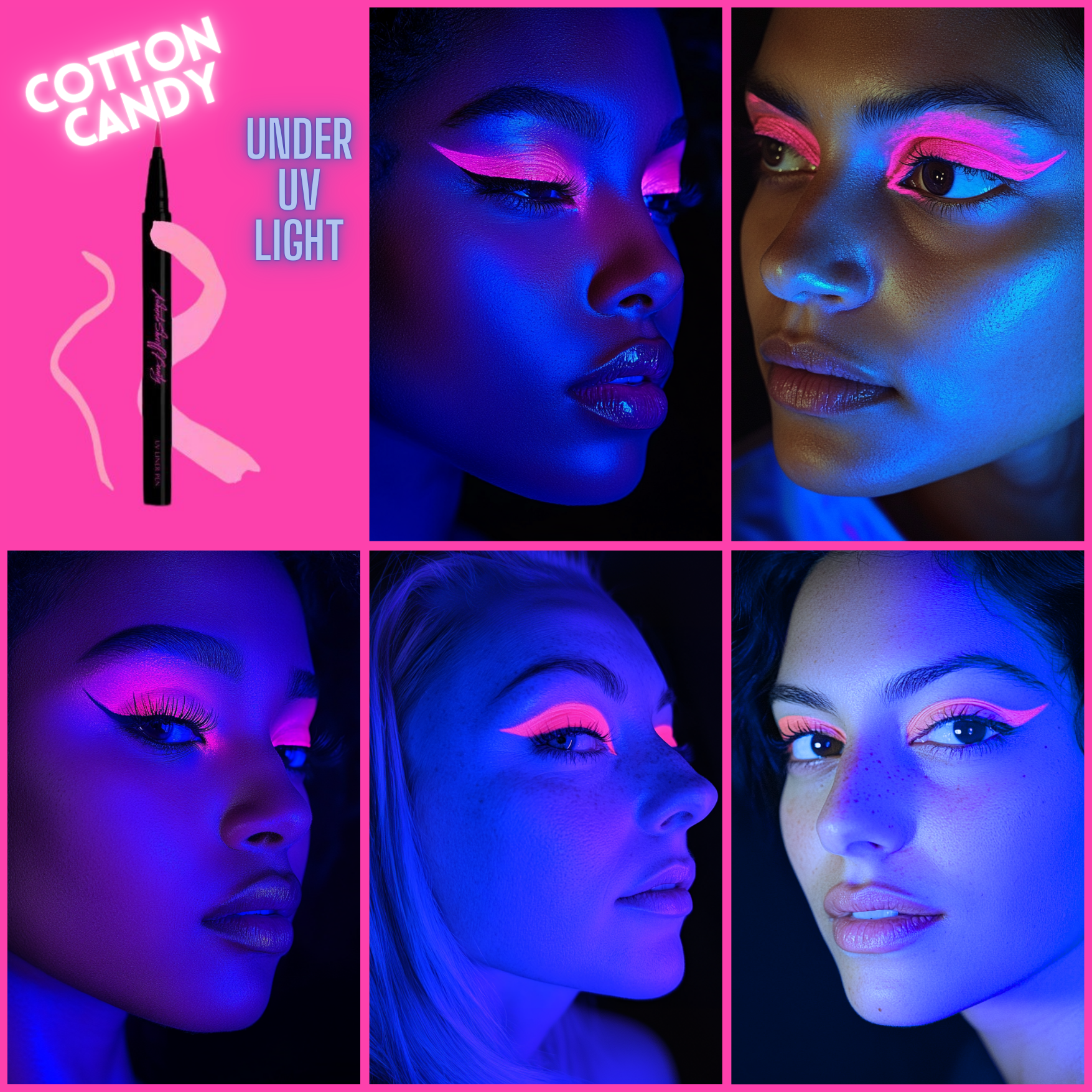 Ashunta Sheriff Beauty UV Glow Vegan Liner Pen