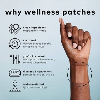 The Good Patch The Essentials Plant-Based Vegan Wellness Patch 12ct - New