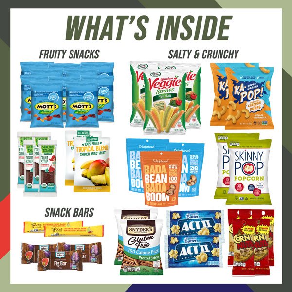 Gluten Free Dairy Free Vegan Military Care Package