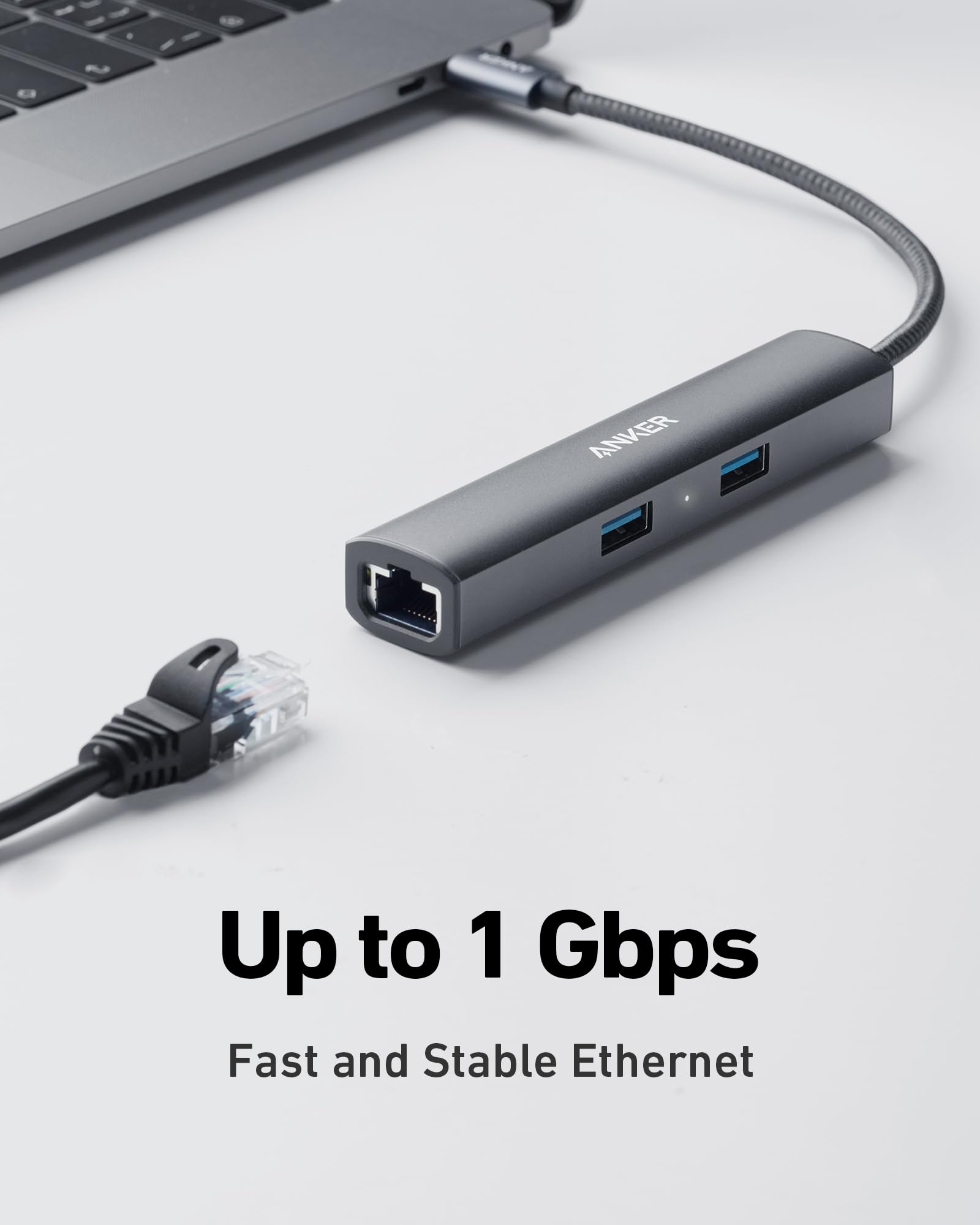 Anker <b>533</b> USB-C Hub (5-in-1, Slim)