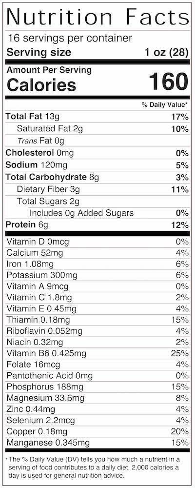 Organic Pistachios, Dry Roasted & Lightly Sea Salted