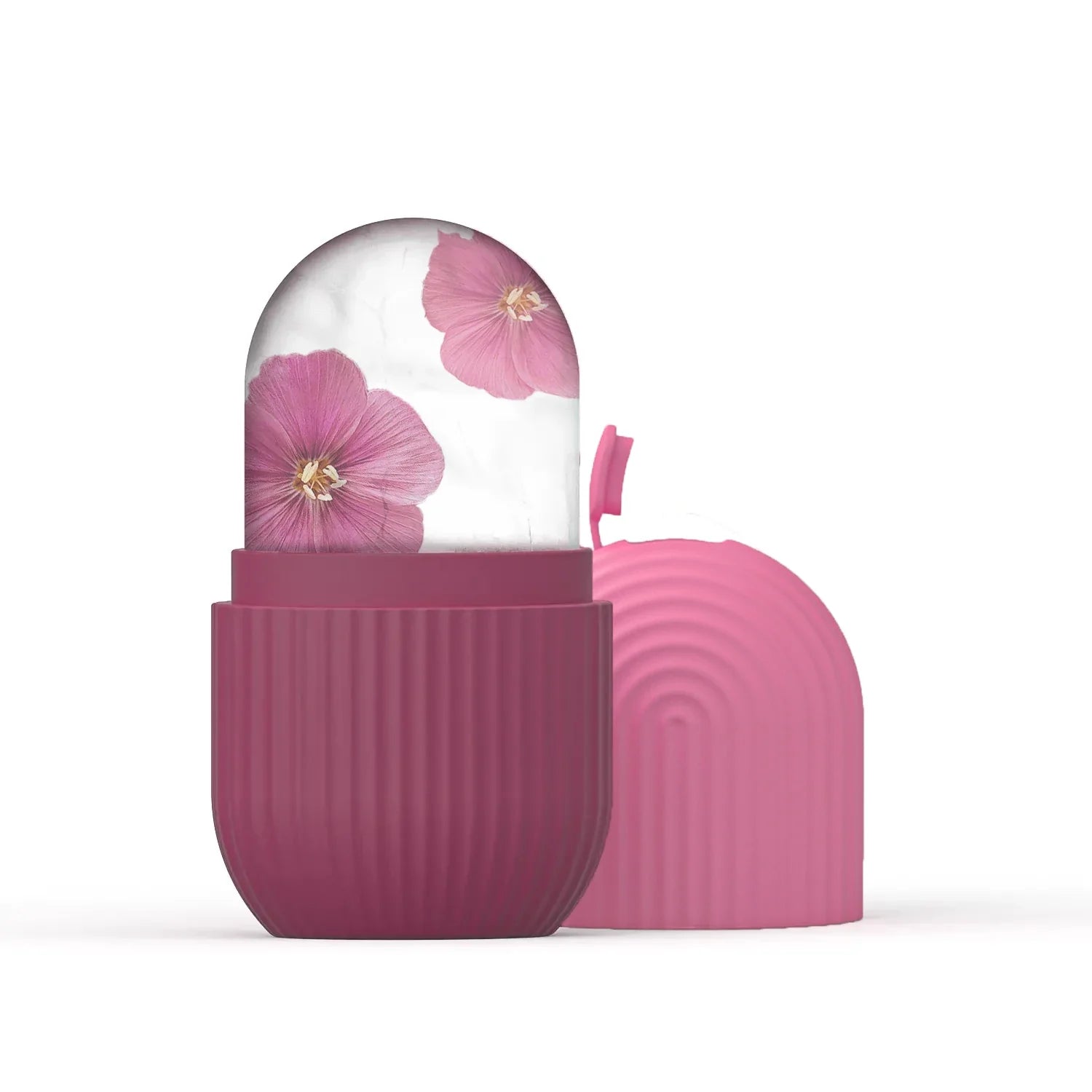 Upgraded Ice Roller Face and Eye Beauty Massage Silicone Ice Cubes Tighten Skin Reduce Skin Temperature Skin Care Tool