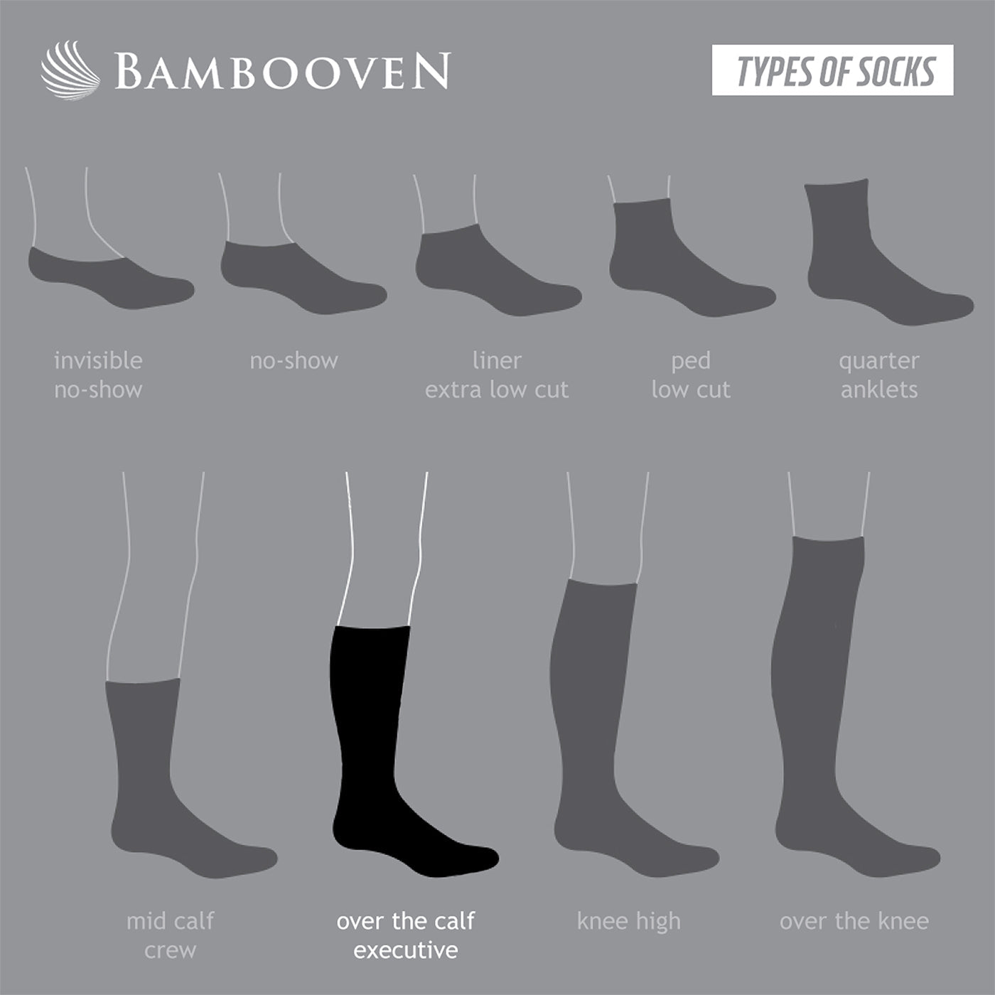 Men’s Bamboo Dress & Trouser Socks 6-Pack - 623