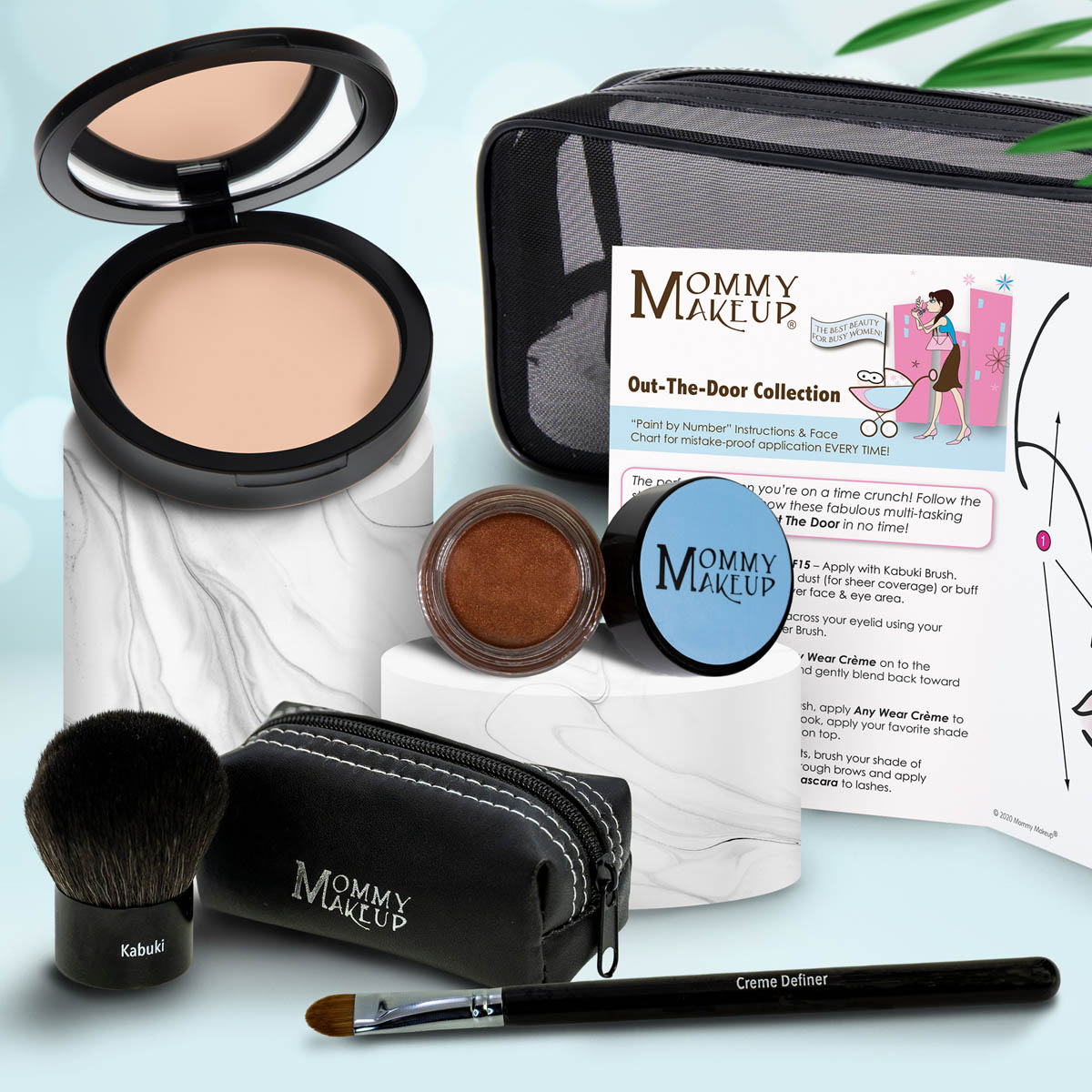 Out The Door Collection | Travel-friendly, Multi-tasking,Talc-free Makeup Set