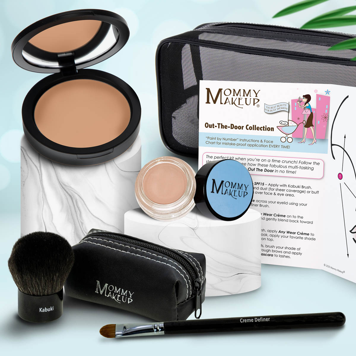 Out The Door Collection | Travel-friendly, Multi-tasking,Talc-free Makeup Set