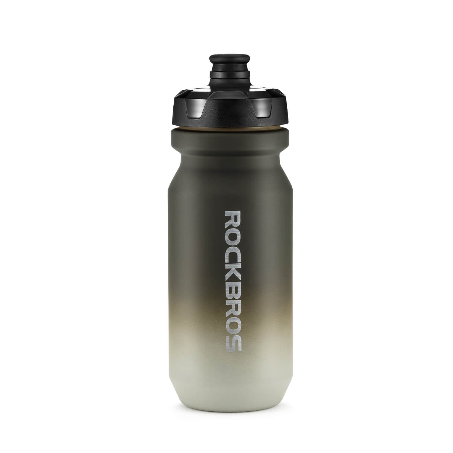 Bike Water Bottle with Soft-Touch Grip & Pull-Top Lid - 600/750ml