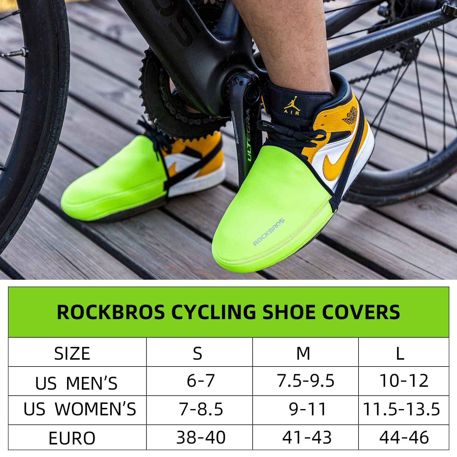 Cycling Shoe Toe Covers Unisex Cold Weather Overshoes